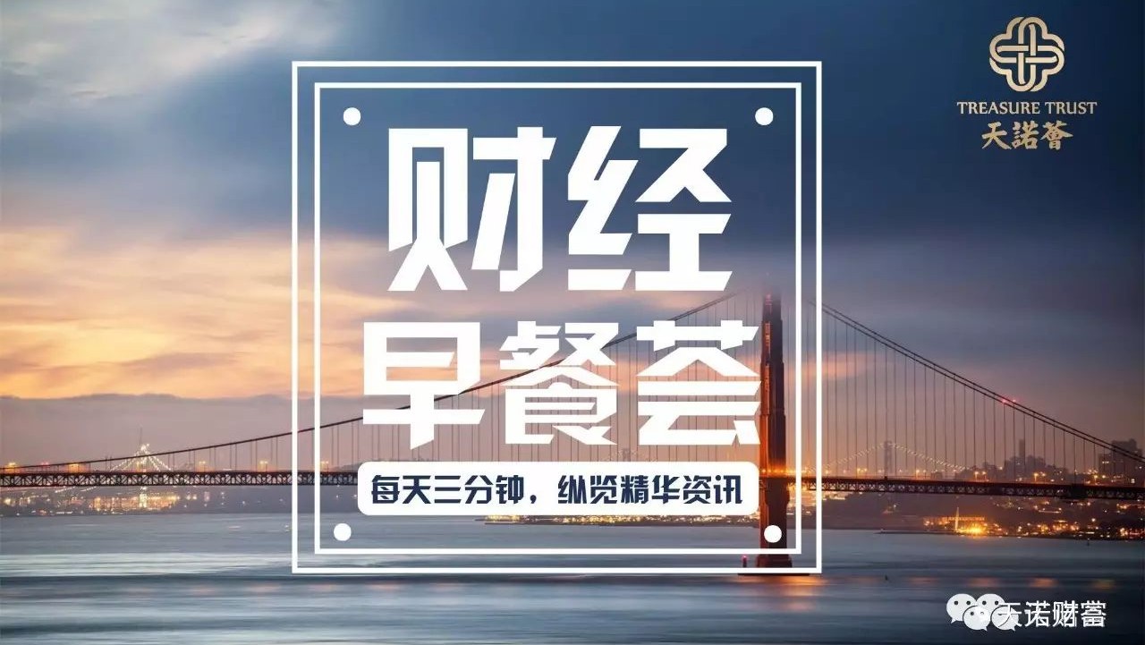 【天诺财富】财经早餐