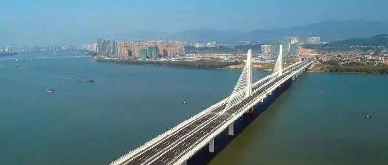 清远城市新中轴——洲心大桥明天通车!